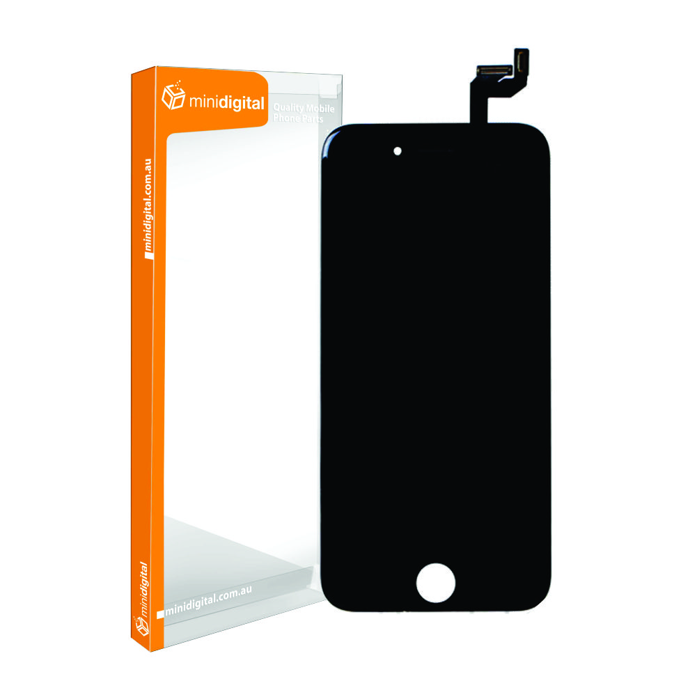 Black LCD and touch screen assembly for iPhone 6 4.7" Economy Grade