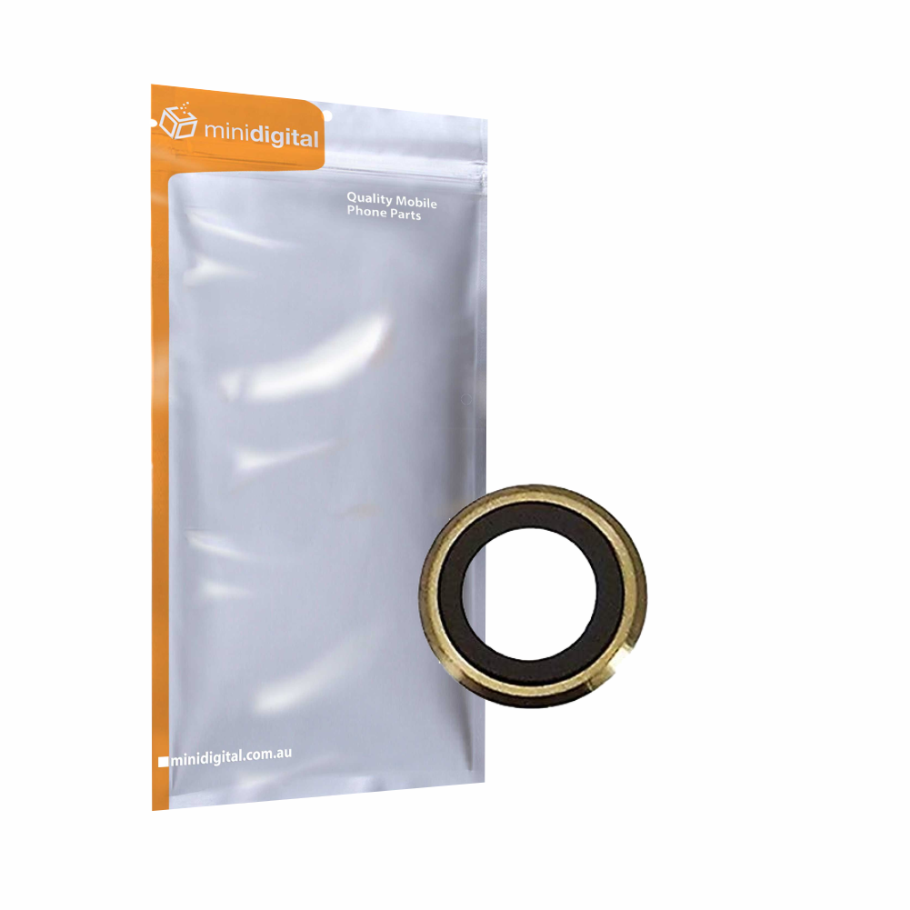 rear camera lens and frame gold for iPhone 6