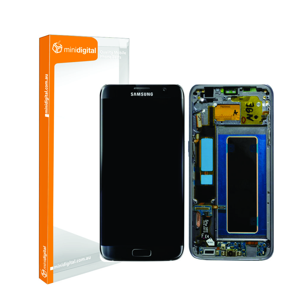 for Samsung Galaxy S7 LCD Digitizer Black with frame