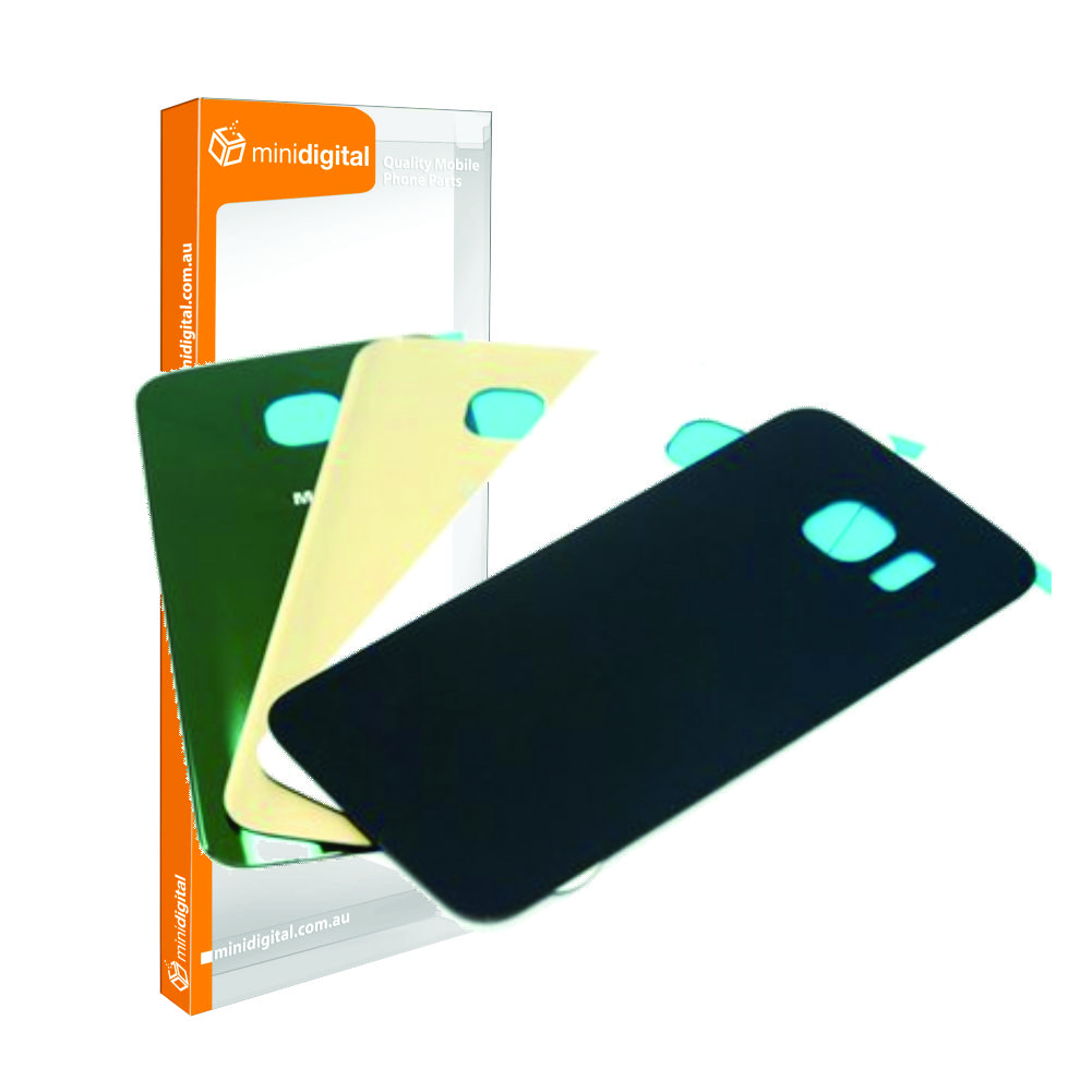 black Back Battery cover for Samsung Galaxy S6 edge plus