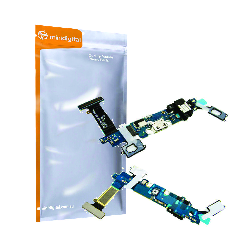 usb charge port home back earphone flex for Samsung S6 G920i