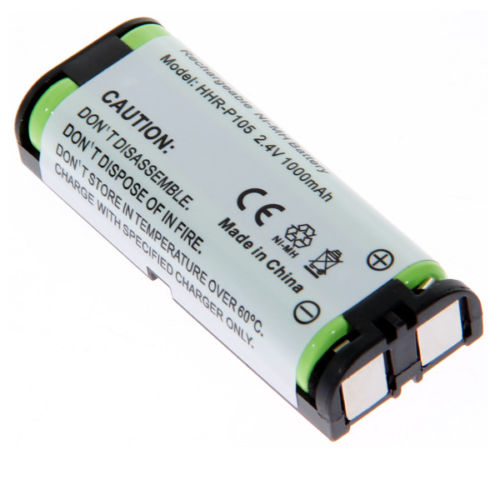 for Panasonic HHR-P105 cordless phone replacement battery