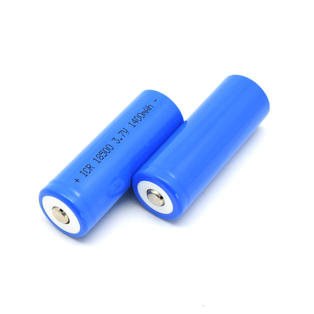 1x High Drain IMR 18500 18490 1100mAh 3.7V Battery Li-ion 20a with nipple
