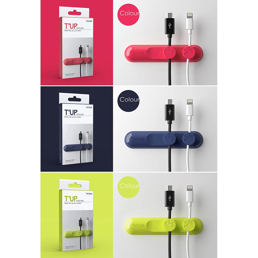 T'UP magnetic cable organiser red