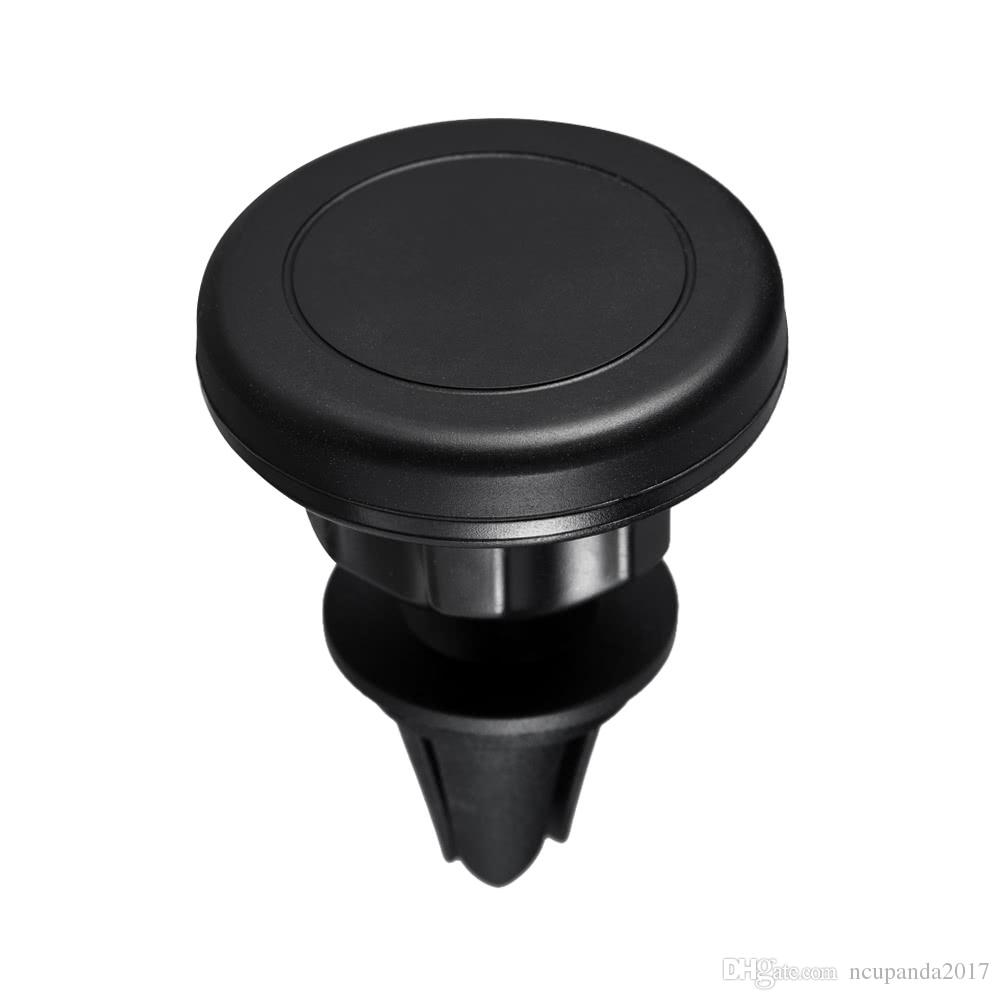 Black ball head magnetic car mount car phone holder