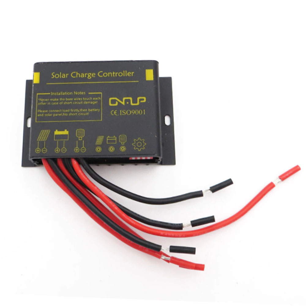10A Solar Charge Controller 12V Waterproof Solar Panel Battery Outdoor lithium LiFePO4