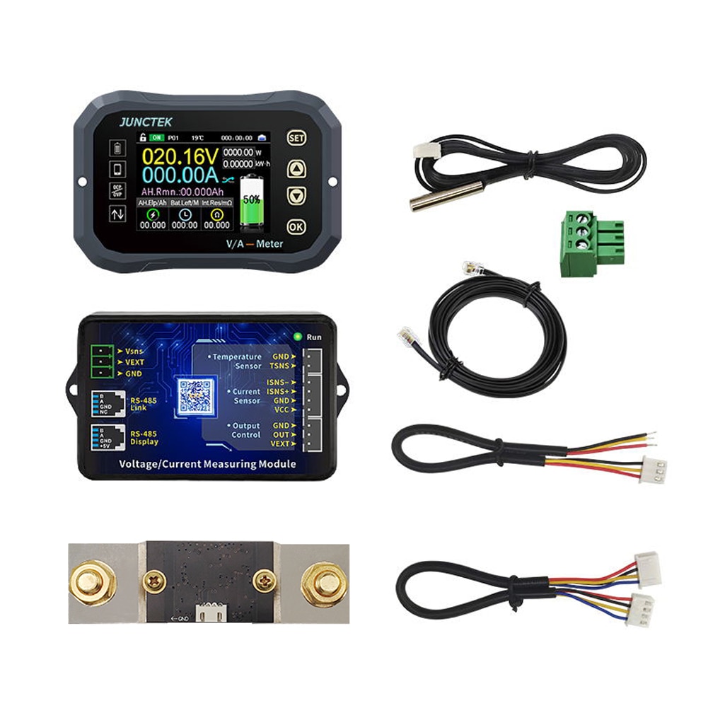 400A Smart Battery Gauge Battery Meter 12v Monitor Shunt 0-120v