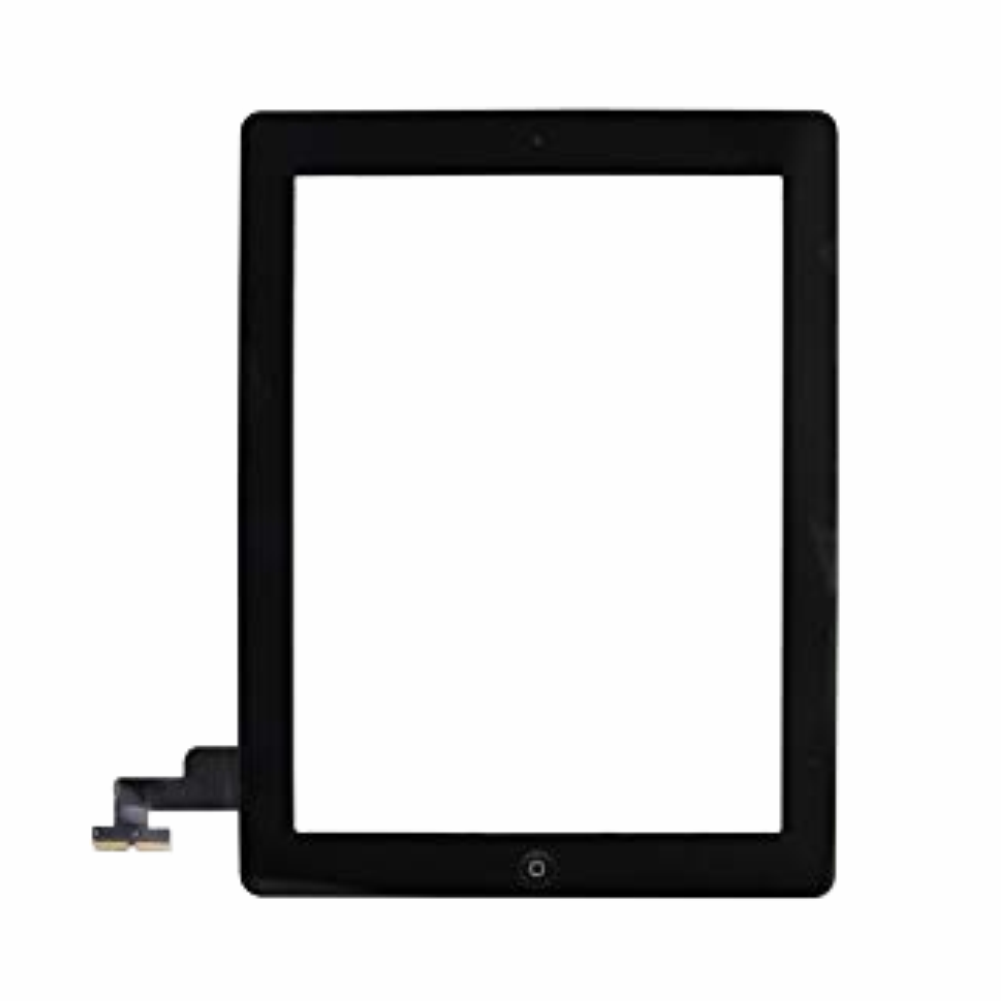 for iPad 2 Digitizer Black  adhesive incl