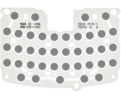 Blackberry 9700 keypad dome membrane paper flex