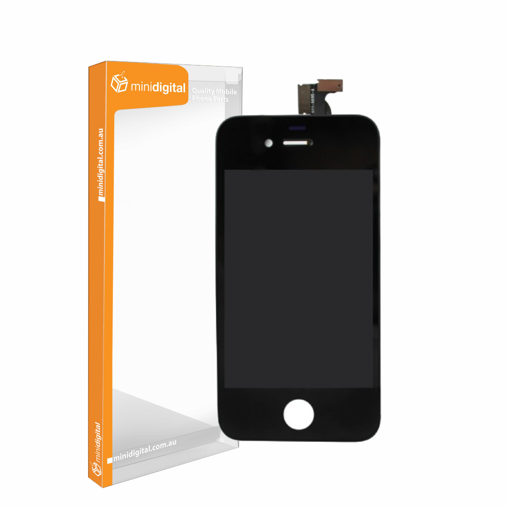 Black LCD and touch screen assembly for iPhone 4s