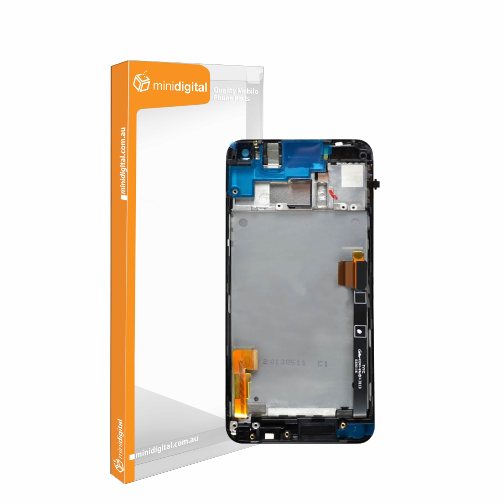 HTC One M7 Middle Frame housing Black